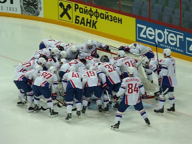 Photo hockey album Mondial 12 - Belarus VS France