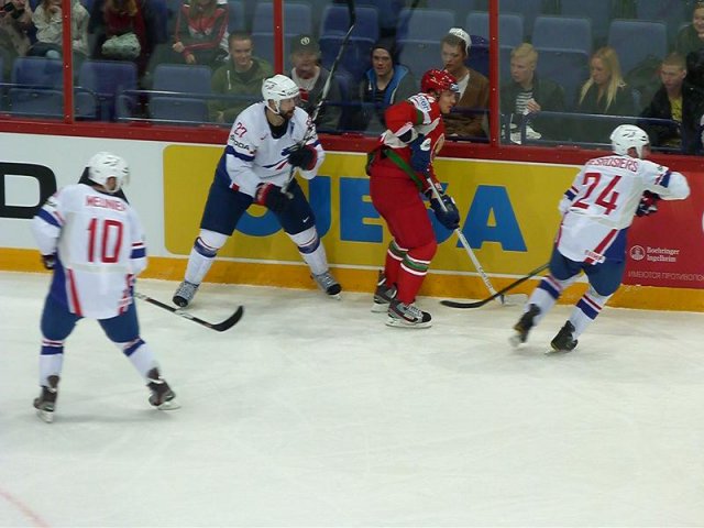 Photo hockey album Mondial 12 - Belarus VS France