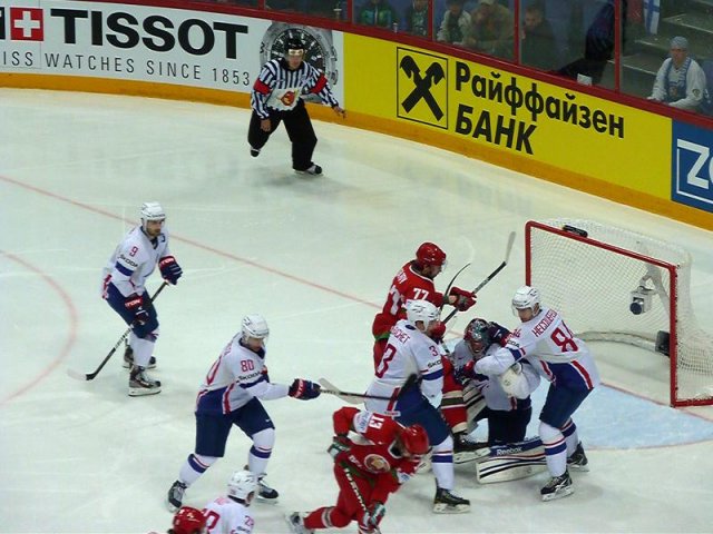 Photo hockey album Mondial 12 - Belarus VS France