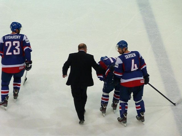 Photo hockey album Mondial 12 - Slovaquie VS France