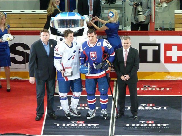 Photo hockey album Mondial 12 - Slovaquie VS France