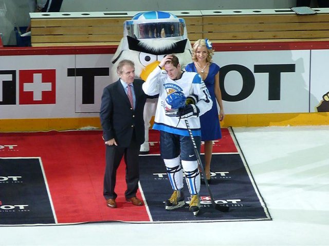 Photo hockey album Mondial 12 - Russie VS Finlande