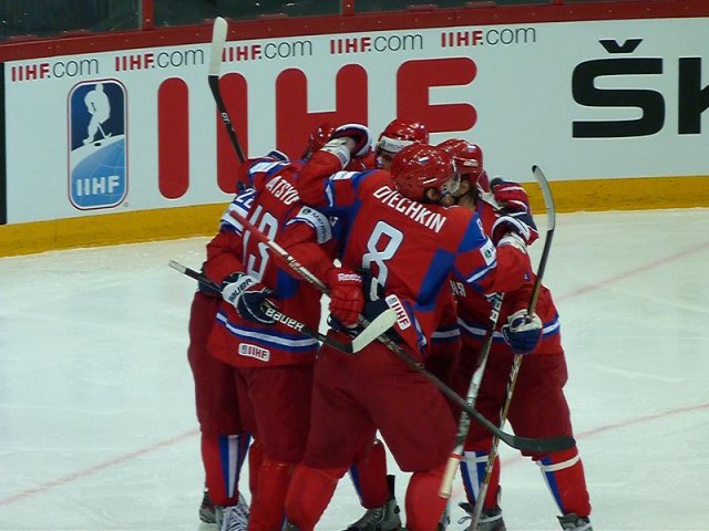 Photo hockey album Mondial 12 - Russie VS Slovaquie - Finale