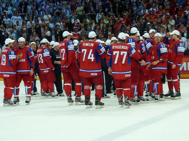 Photo hockey album Mondial 12 - Russie VS Slovaquie - Finale