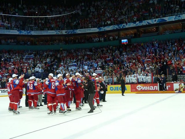 Photo hockey album Mondial 12 - Russie VS Slovaquie - Finale