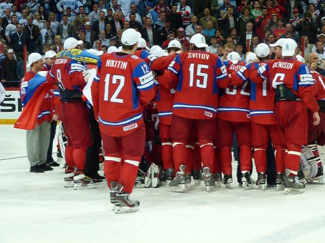 Photo hockey album Mondial 12 - Russie VS Slovaquie - Finale