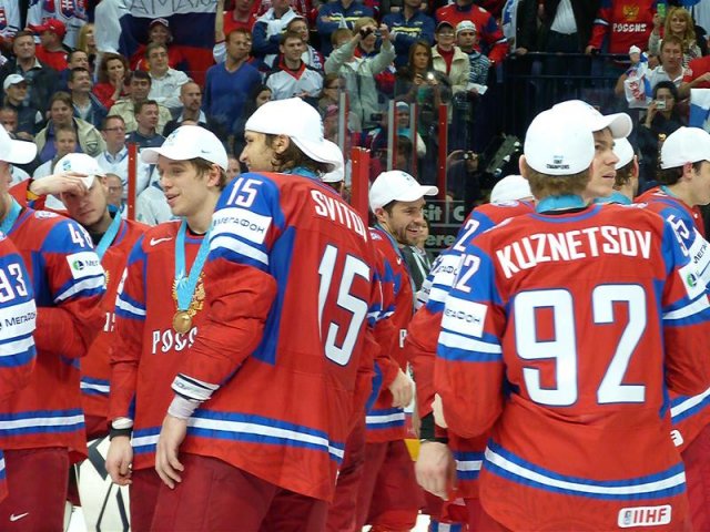 Photo hockey album Mondial 12 - Russie VS Slovaquie - Finale