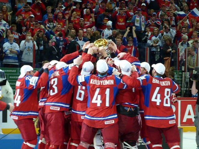 Photo hockey album Mondial 12 - Russie VS Slovaquie - Finale
