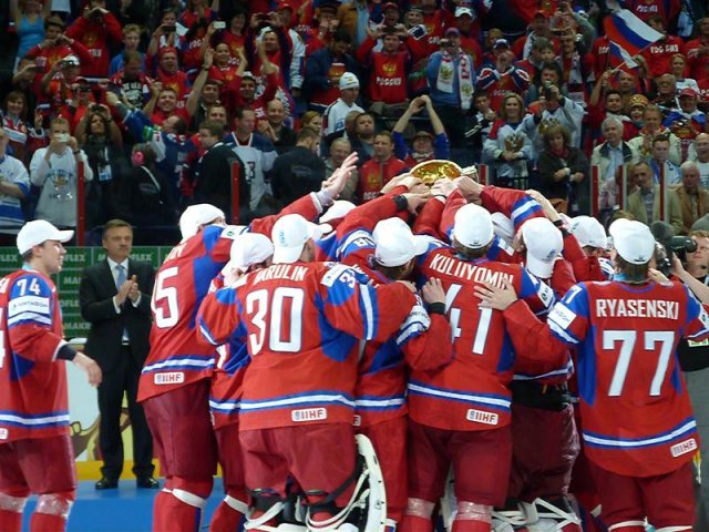Photo hockey album Mondial 12 - Russie VS Slovaquie - Finale