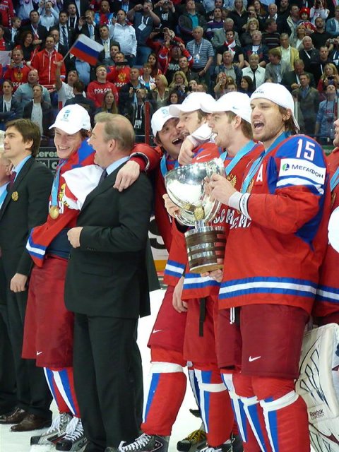 Photo hockey album Mondial 12 - Russie VS Slovaquie - Finale