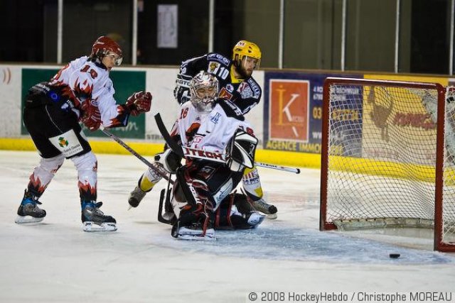 Photo hockey match Strasbourg  - Neuilly/Marne le 28/10/2008