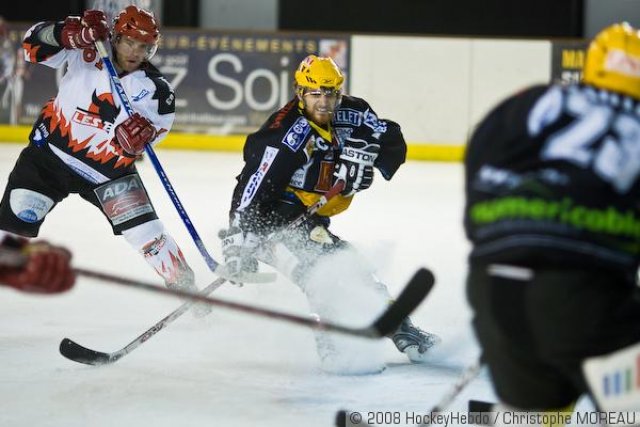 Photo hockey match Strasbourg  - Neuilly/Marne le 28/10/2008