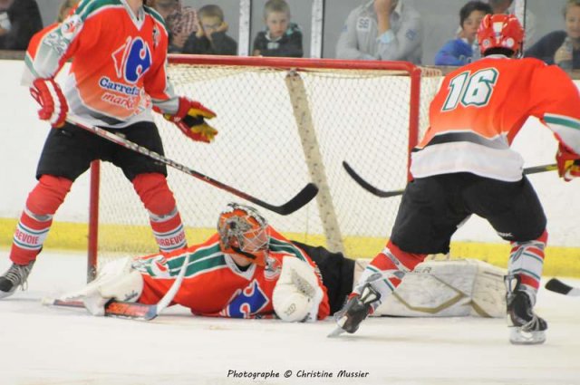 Photo hockey reportage Préparation de Caen en images.