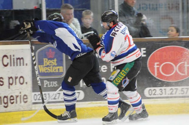Photo hockey reportage Préparation de Caen en images.