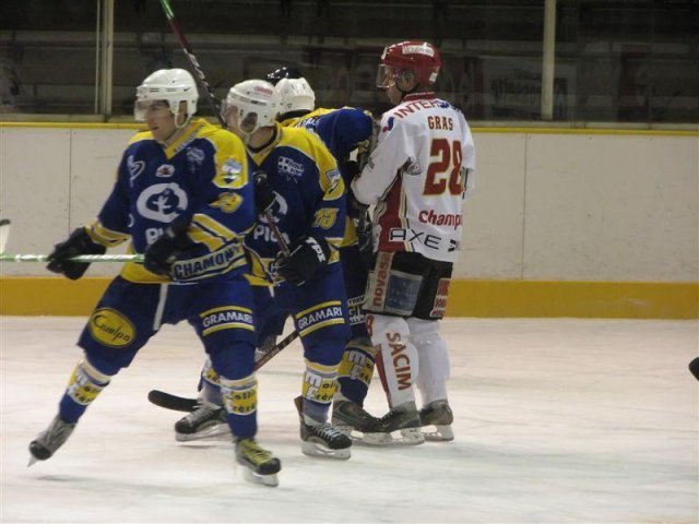Photo hockey match Chamonix  - Morzine-Avoriaz le 28/10/2008