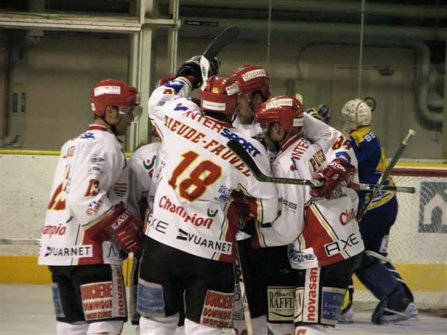 Photo hockey match Chamonix  - Morzine-Avoriaz le 28/10/2008