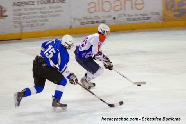 Photo hockey reportage U18 Elite : Tours - Reims en images
