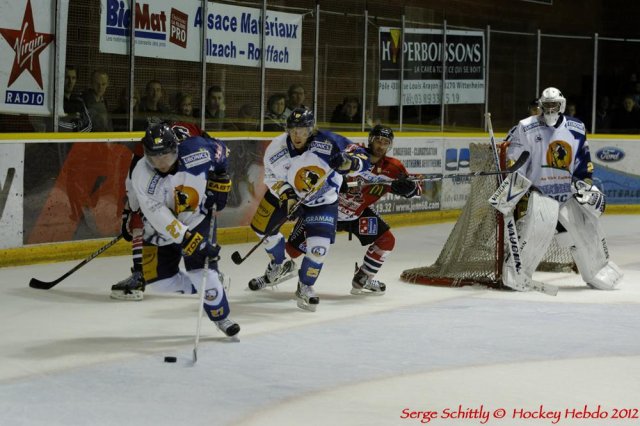 Photo hockey match Mulhouse - Chamonix  le 15/09/2012
