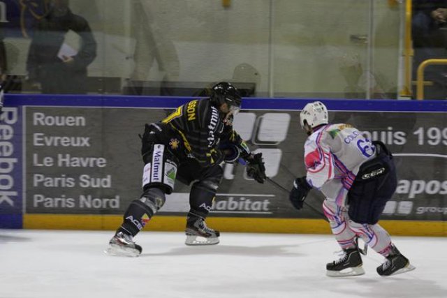 Photo hockey match Rouen - Epinal  le 15/09/2012
