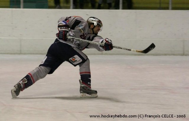 Photo hockey match Gap  - Grenoble  le 28/10/2008