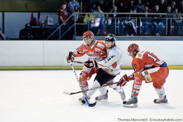 Photo hockey match Amnéville - Toulouse-Blagnac le 15/09/2012
