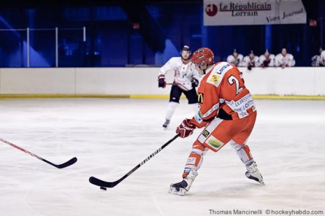 Photo hockey match Amnéville - Toulouse-Blagnac le 15/09/2012
