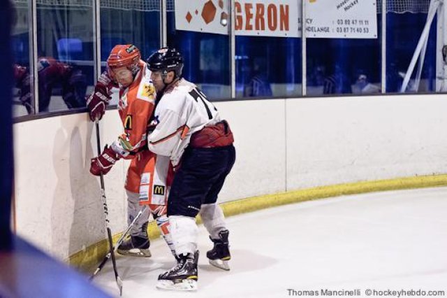 Photo hockey match Amnéville - Toulouse-Blagnac le 15/09/2012