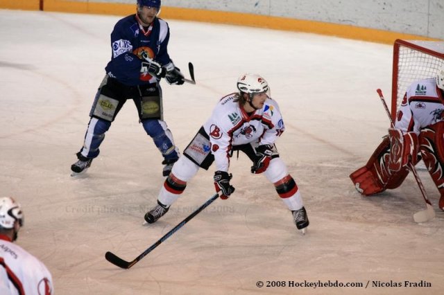 Photo hockey match Mont-Blanc - Briançon  le 01/11/2008