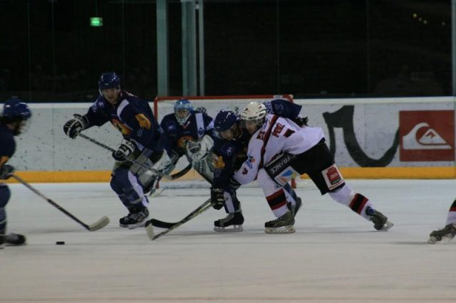 Photo hockey match Mont-Blanc - Briançon  le 01/11/2008