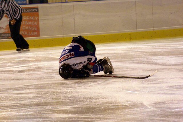 Photo hockey match Angers  - Caen  le 25/09/2012