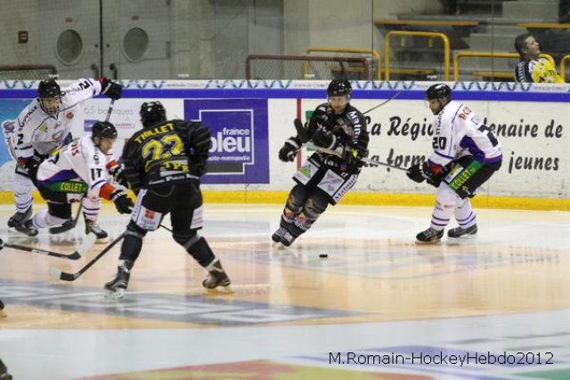 Photo hockey match Rouen - Caen  le 18/09/2012