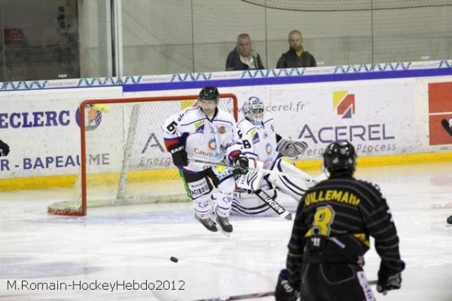 Photo hockey match Rouen - Caen  le 18/09/2012