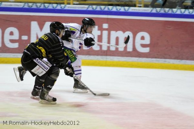 Photo hockey match Rouen - Caen  le 18/09/2012