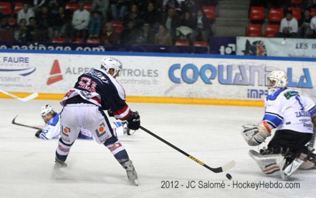 Photo hockey match Grenoble  - Gap  le 28/09/2012
