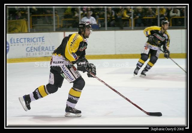 Photo hockey match Rouen - Chamonix  le 01/11/2008