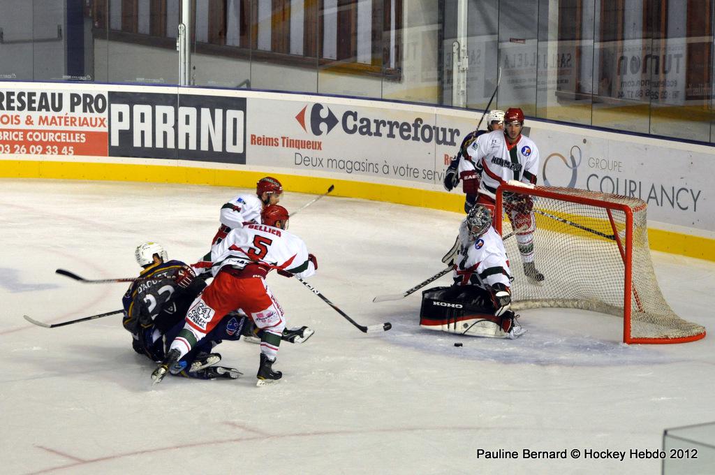 Reims 5 - 1 Anglet