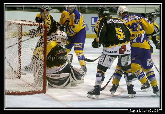 Photo hockey match Rouen - Chamonix  le 01/11/2008