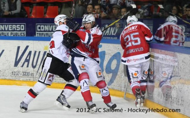 Photo hockey match Grenoble  - Briançon  le 02/10/2012