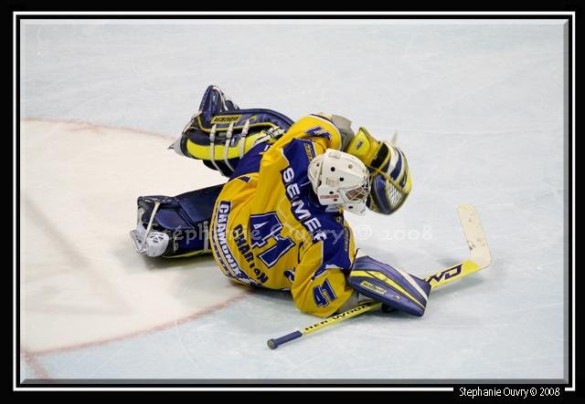 Photo hockey match Rouen - Chamonix  le 01/11/2008