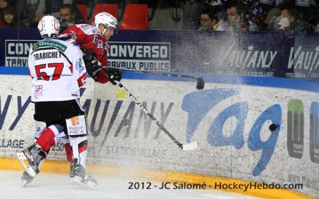 Photo hockey match Grenoble  - Briançon  le 02/10/2012