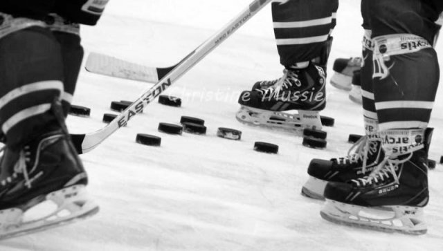 Photo hockey match Caen  - Rouen le 02/10/2012