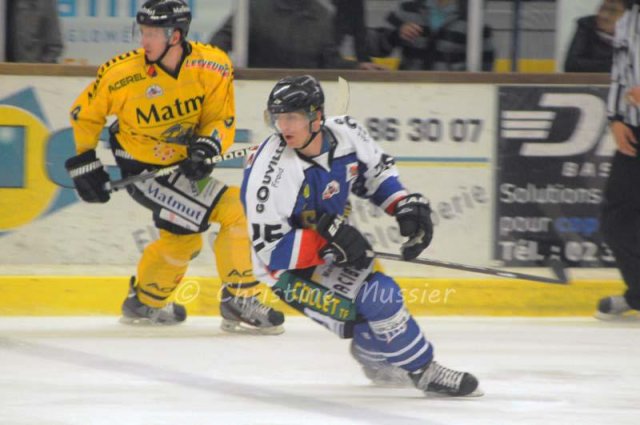 Photo hockey match Caen  - Rouen le 02/10/2012