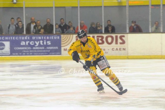 Photo hockey match Caen  - Rouen le 02/10/2012