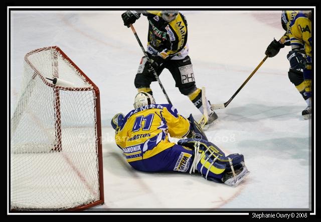 Photo hockey match Rouen - Chamonix  le 01/11/2008