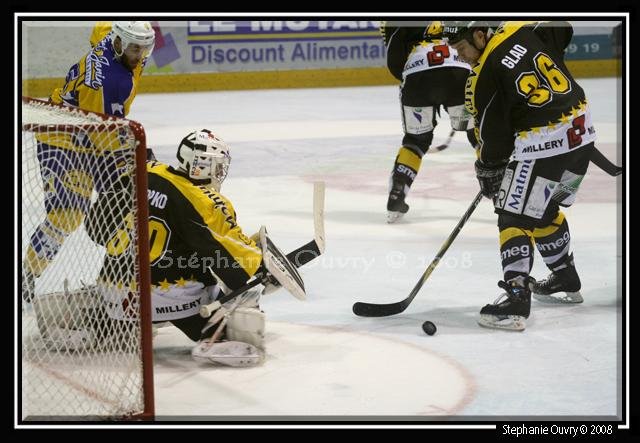 Photo hockey match Rouen - Chamonix  le 01/11/2008