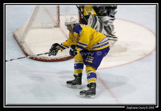 Photo hockey match Rouen - Chamonix  le 01/11/2008