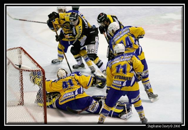 Photo hockey match Rouen - Chamonix  le 01/11/2008