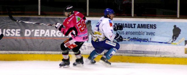 Photo hockey match Amiens  - Dijon  le 01/11/2008