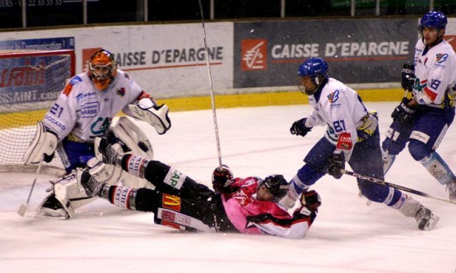 Photo hockey match Amiens  - Dijon  le 01/11/2008