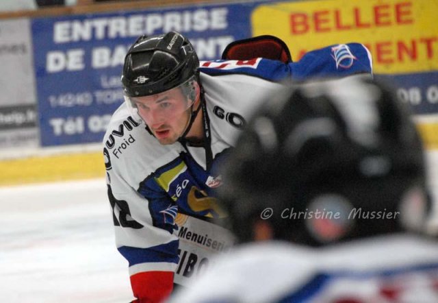 Photo hockey match Caen  - Chamonix  le 06/10/2012